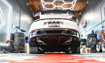 992 Porsche 911 Rear Diffuser : Carbon Fiber 992 Porsche 911 Rear Diffuser : Carbon Fiber