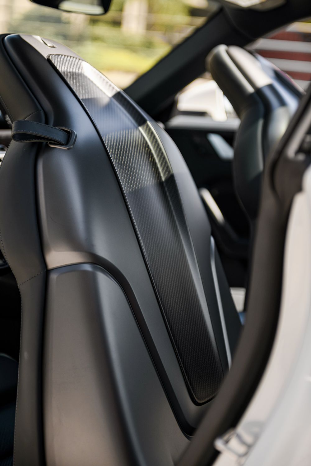 992 Porsche 911 Carbon Fiber Seat Back Panel