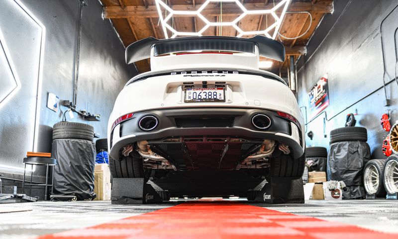 2019 - 2025  Porsche 911 Rear Diffuser : Carbon Fiber