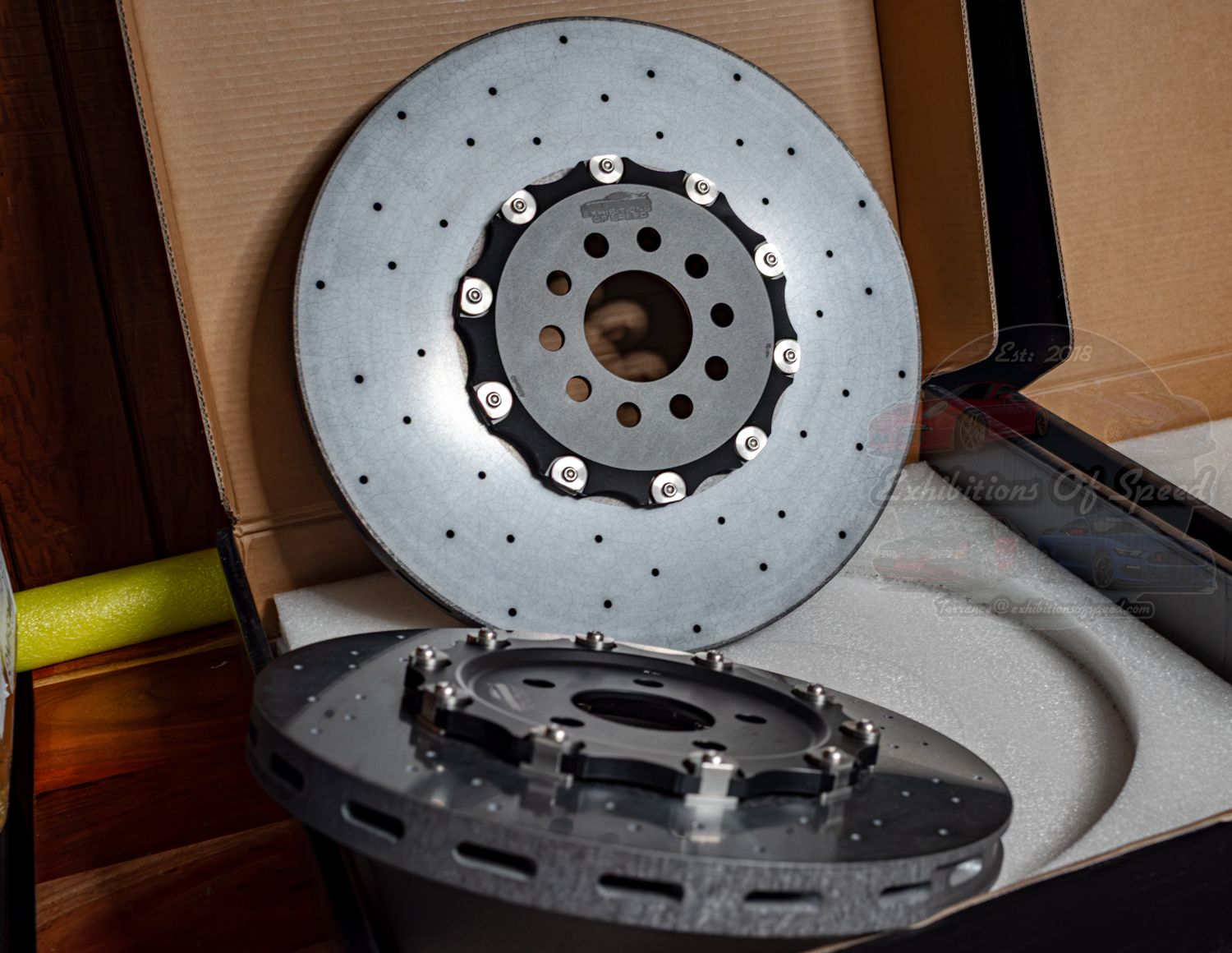 Shelby GT500 & Dark Horse SC Carbon Ceramic Brake Upgrade Shelby GT500 & Dark Horse SC Carbon Ceramic Brake Upgrade