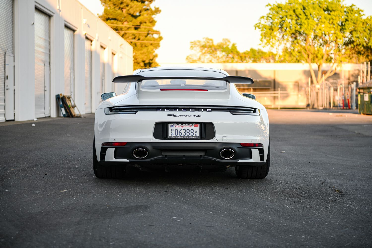 992 Porsche 911 License Plate Blackout Panel