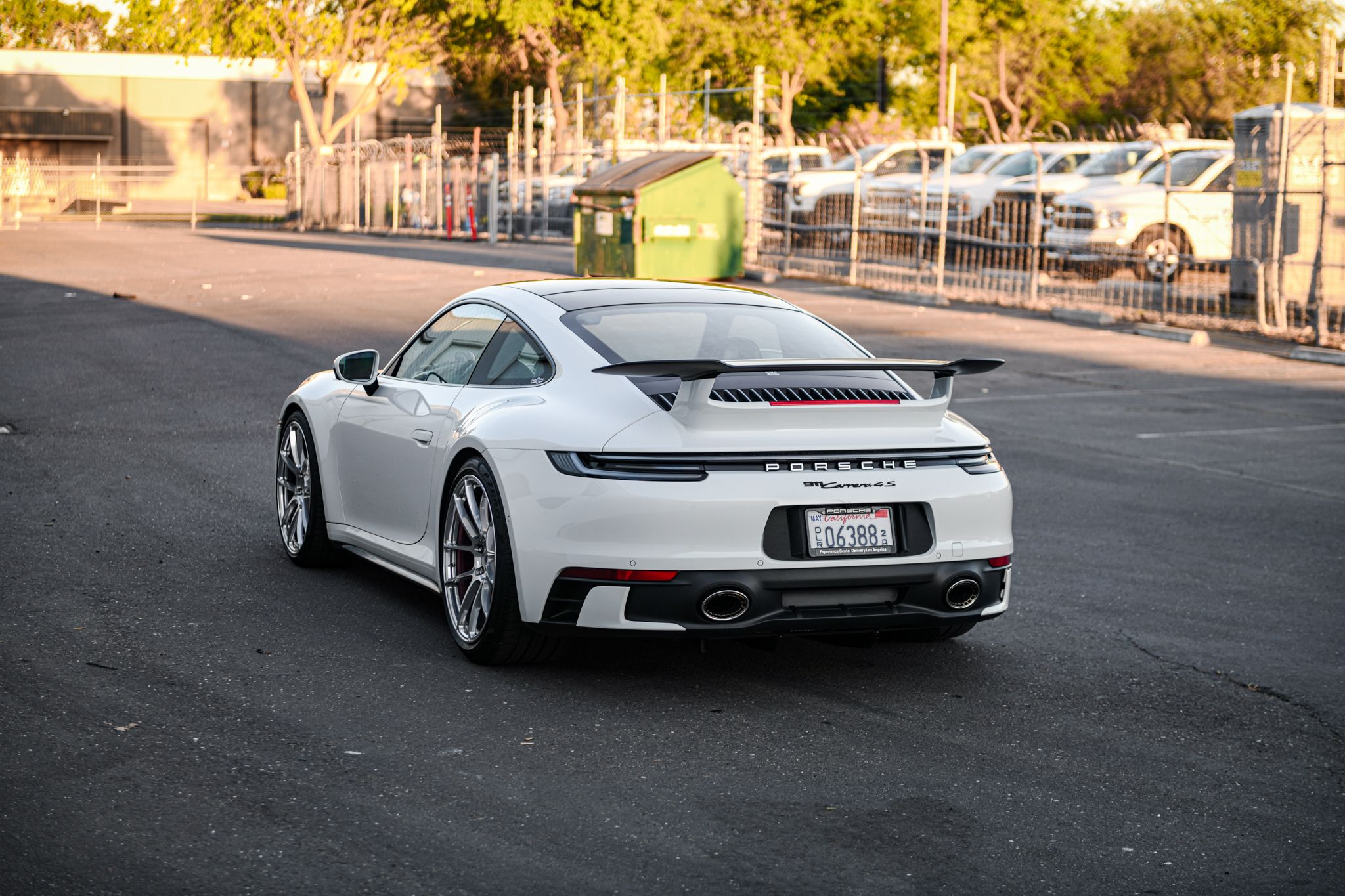 992 Porsche 911 License Plate Blackout Panel