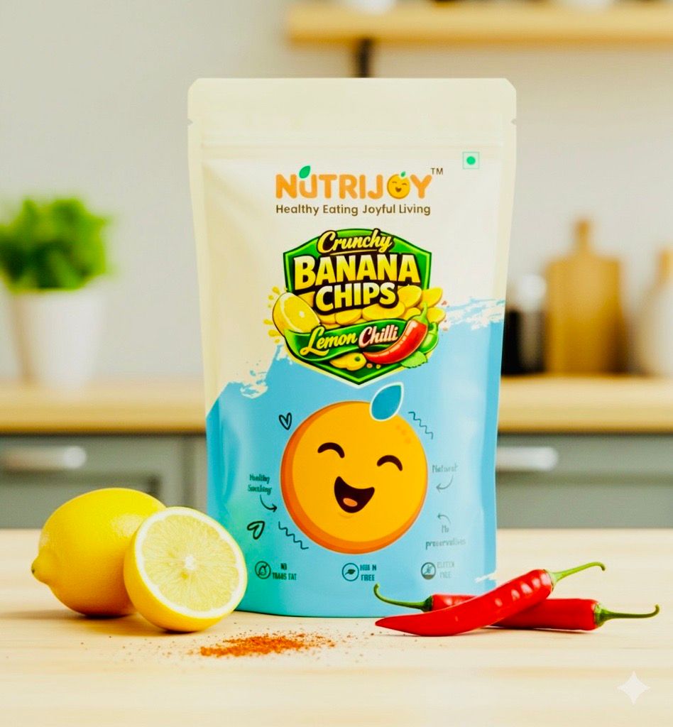 Crunchy Banana Chips Lemon Chilli