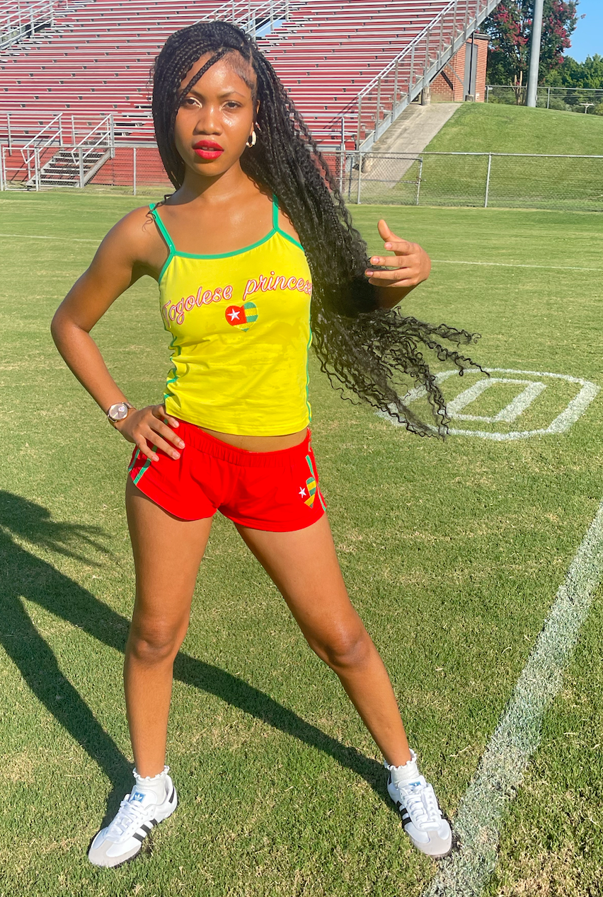 Togolese Princess two-piece/Yellow
