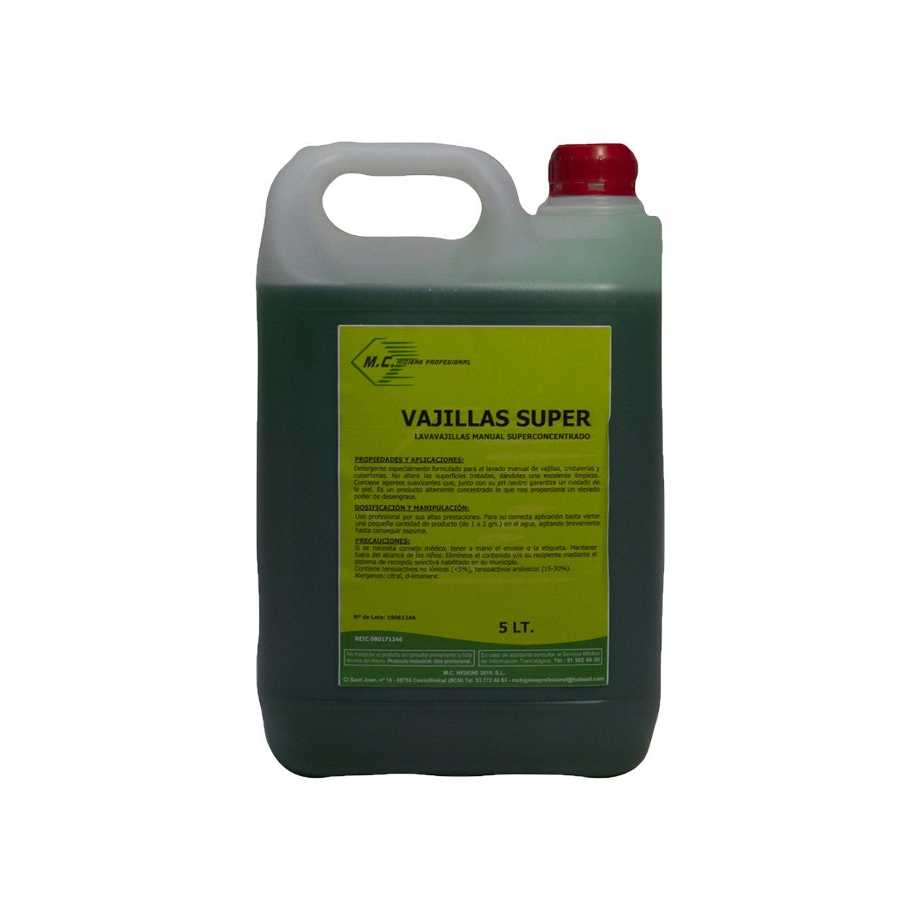 VAJILLAS SÚPER 5L