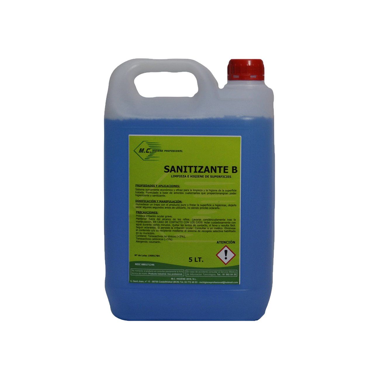 SANITIZANTE B 5L