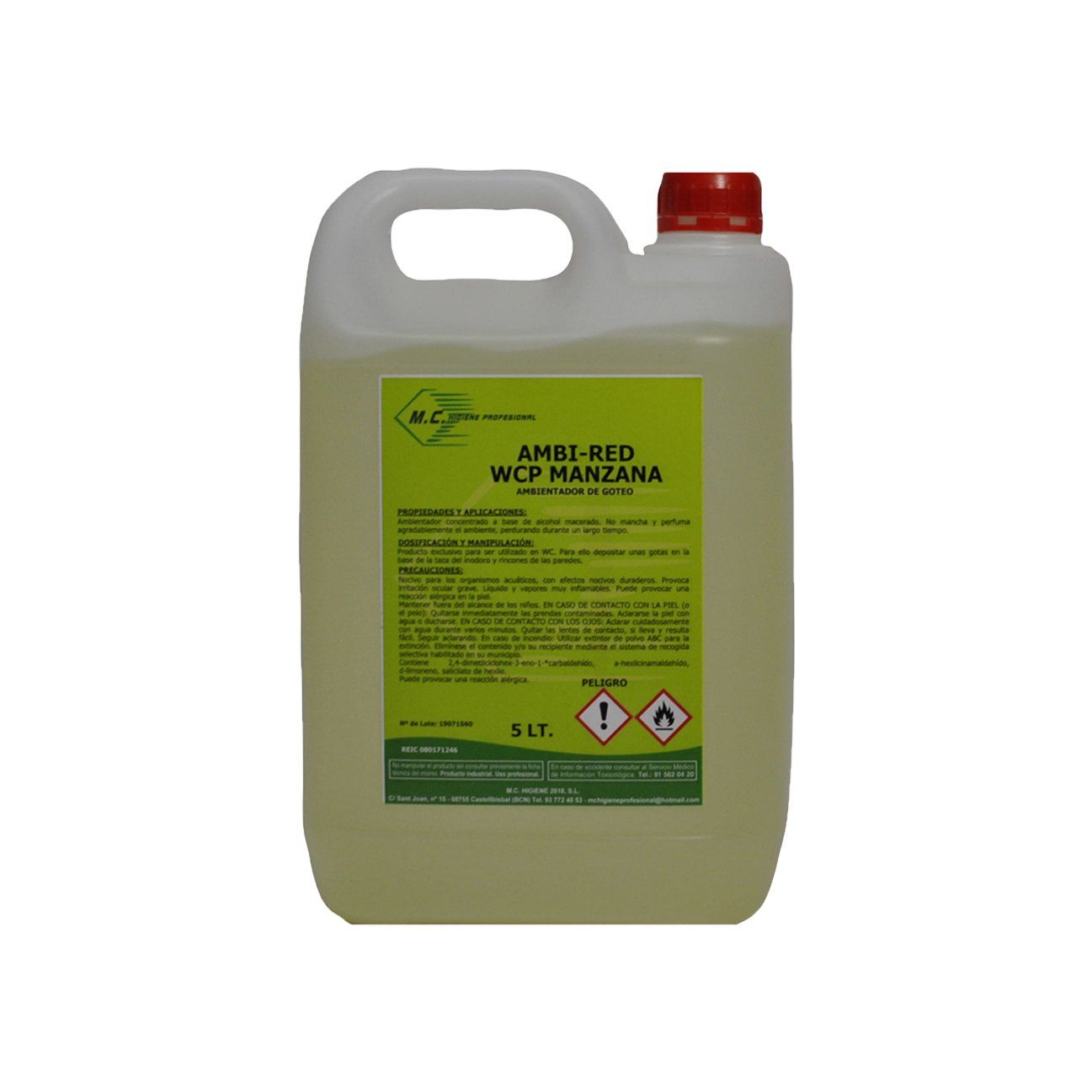 AMBI-RED WCP MANZANA 5L