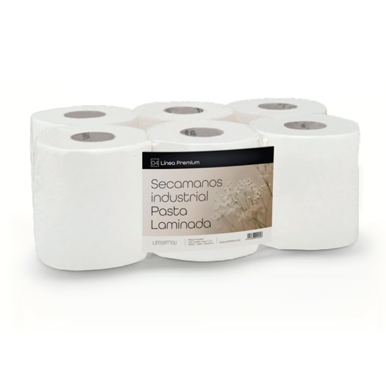 BOBINA SECAMANOS GOFRADA 130 m