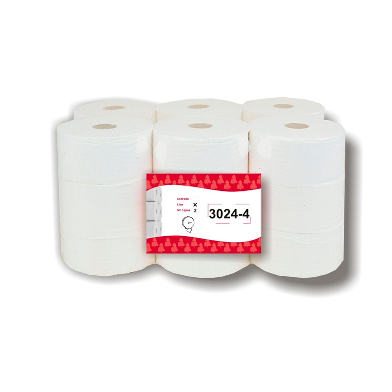 PAPEL HIGIÉNICO INDUSTRIAL 180 m