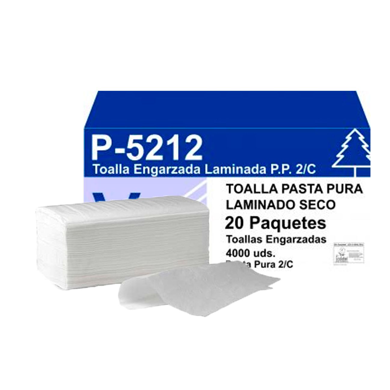 TOALLITAS ZIG-ZAG TISSÚ