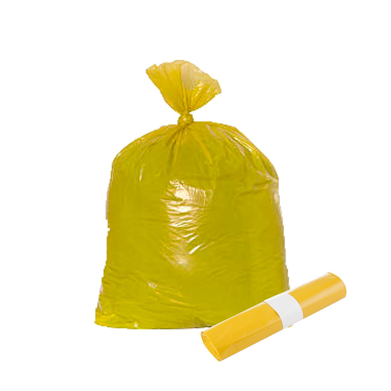 BOLSA DE BASURA 85x105 AMARILLA