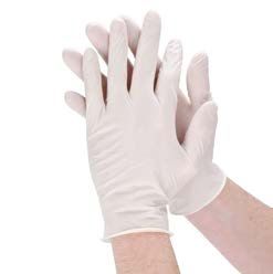 GUANTES LÁTEX SIN POLVO
