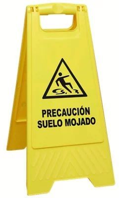 SEÑAL DE SUELO MOJADO