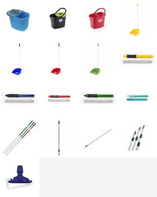 Cubos, Palos y Recogedores