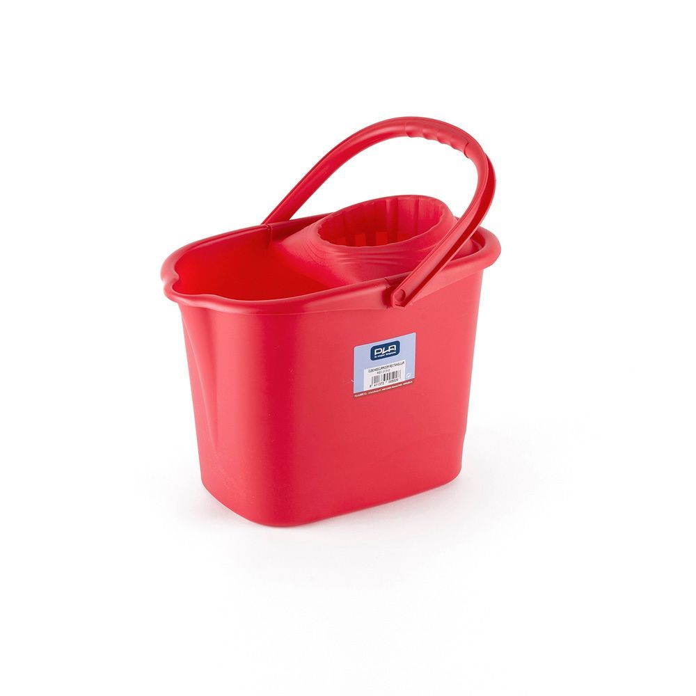 CUBO + ESCURRIDOR RECTANGULAR - ROJO