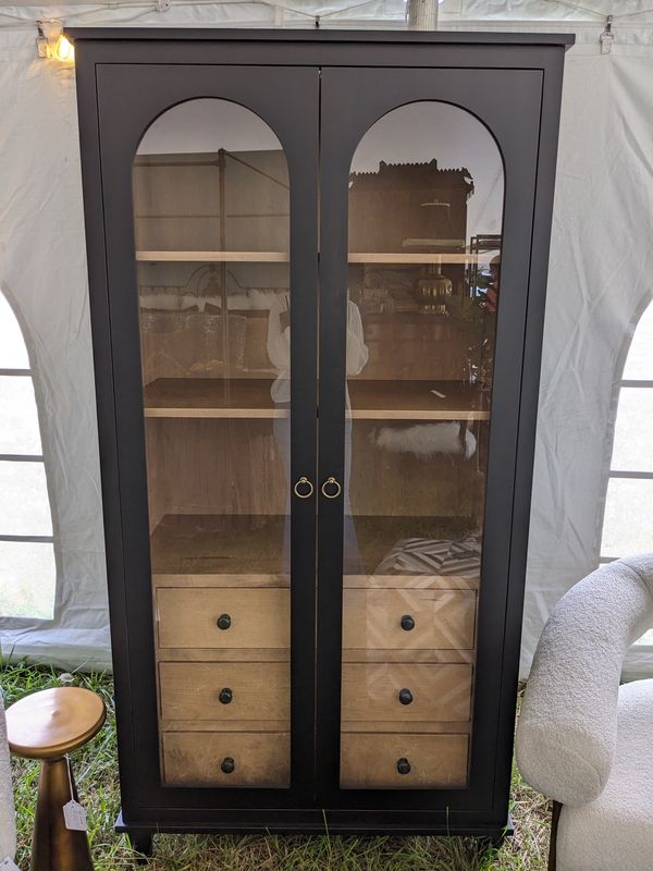 Amish Double Arch Cabinet