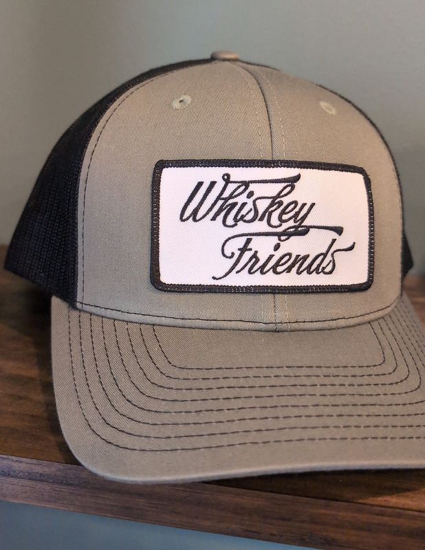 Whiskey Friend hat olive and black