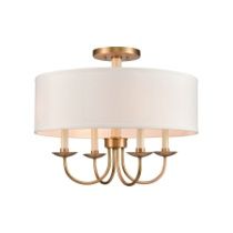 Neville 20 Neville 20" Wide 4-Light Semi Flush Mount