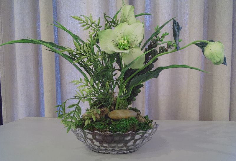 Sm Floral Crystal Base