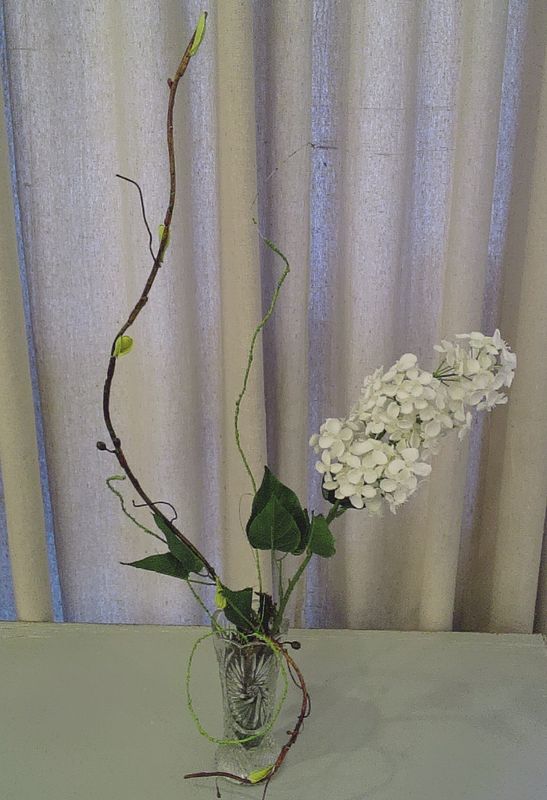 White Flows with Stems