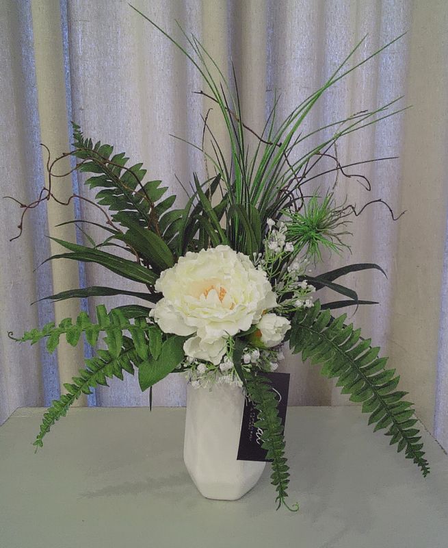 White floral