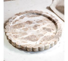 Scallop Edge Tray