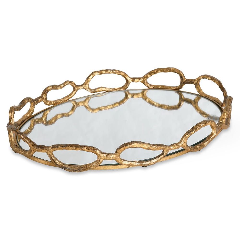 Cable chain tray