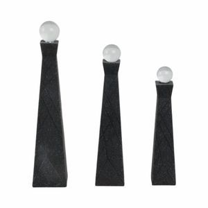 Black quartz bottles