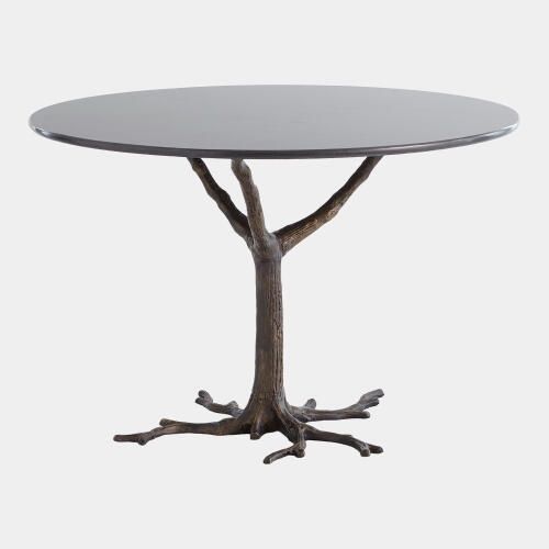 Faux Bois Dining Table