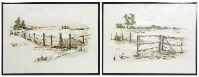 Fae Brown Framed Artwork