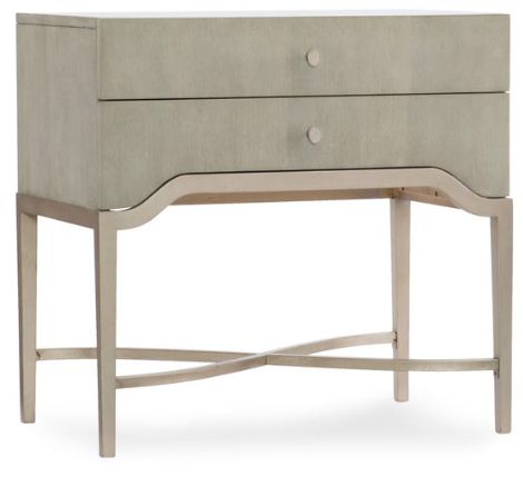 Elixir Two-Drawer Nightstand