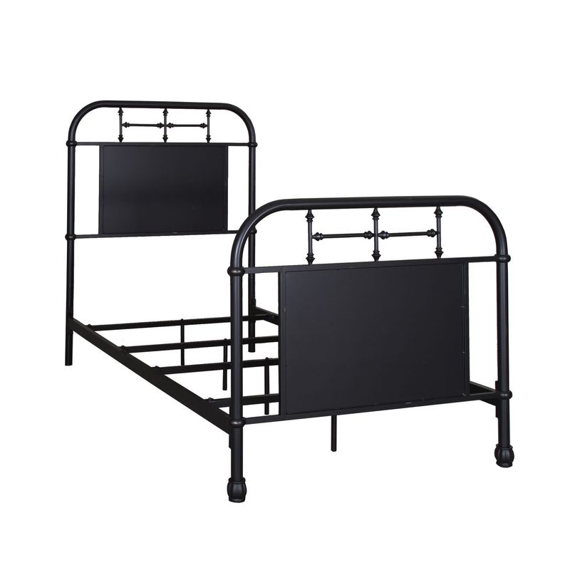 Black Metal Twin Bed