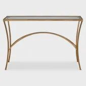 Alayna Console Table, Gold