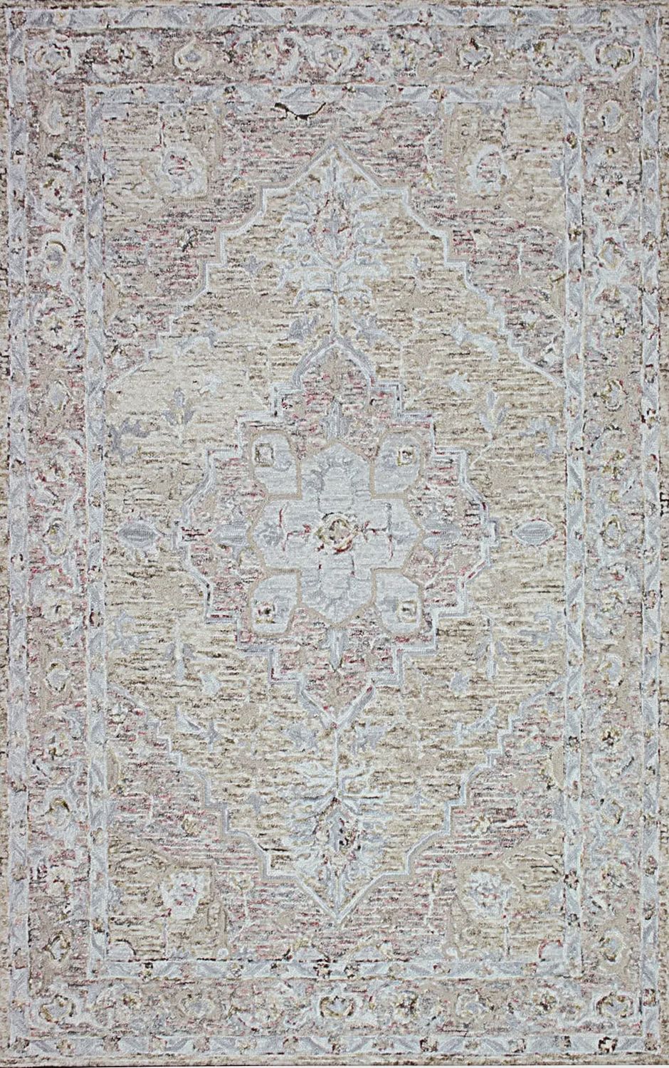 Petra Sand, 9' Round Rug