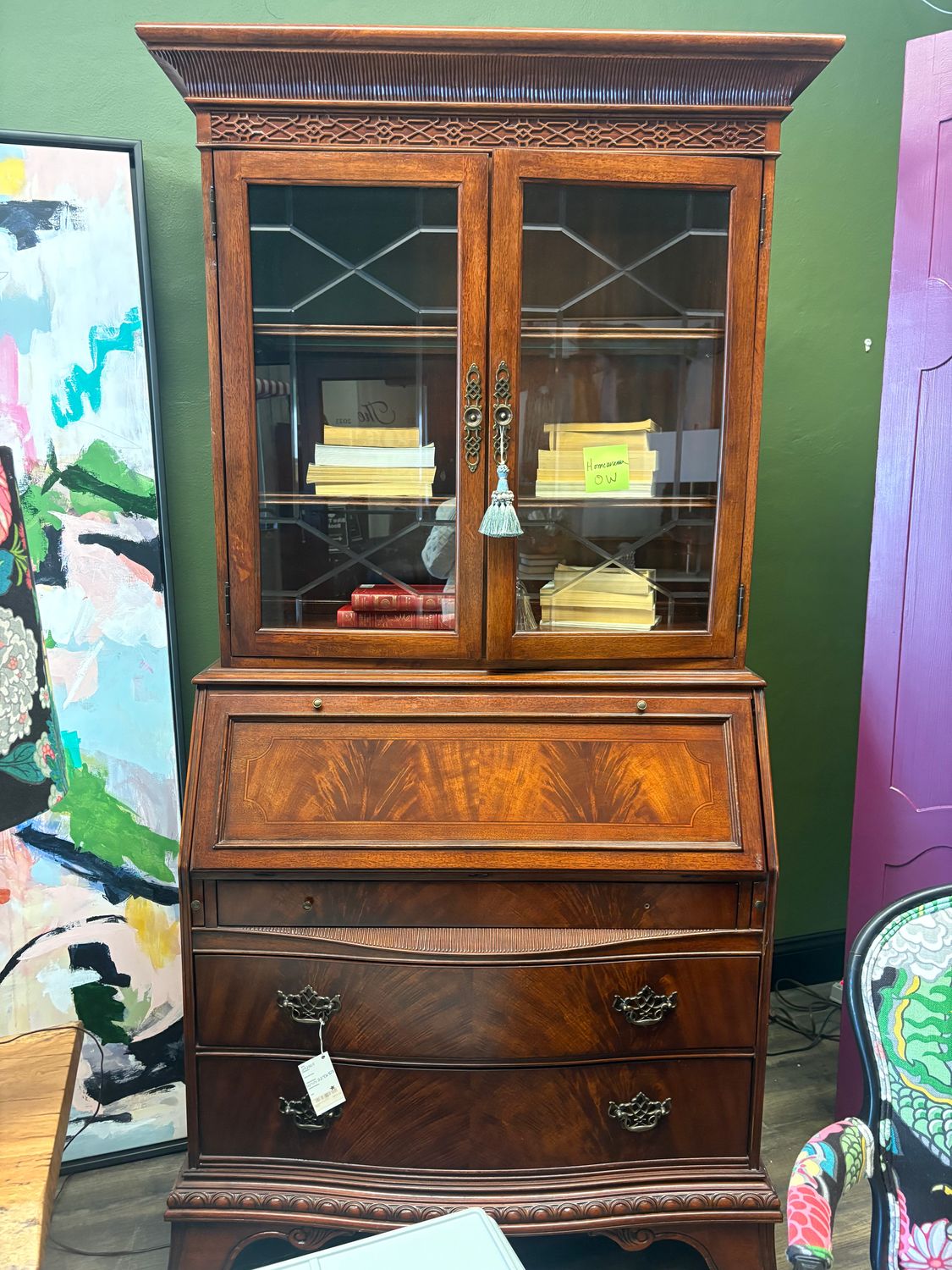 Secretary Desk and Hutch
