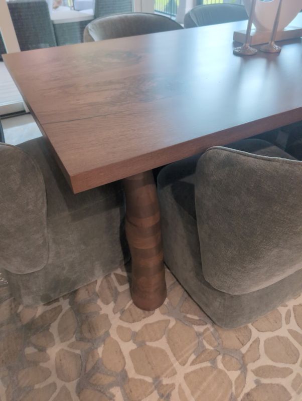 Custom Dining Table, 100" x 42" by Jona