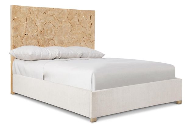 Calavaras king bed, light - SOLD