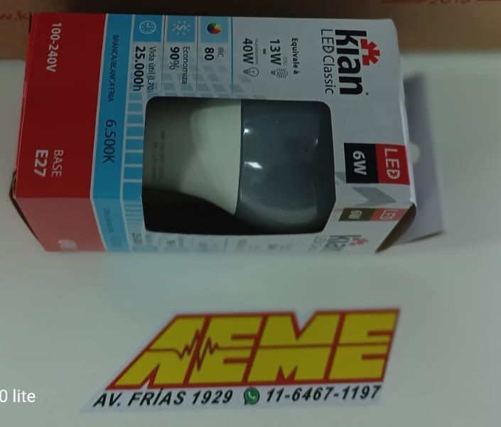 Lampara LED 6w