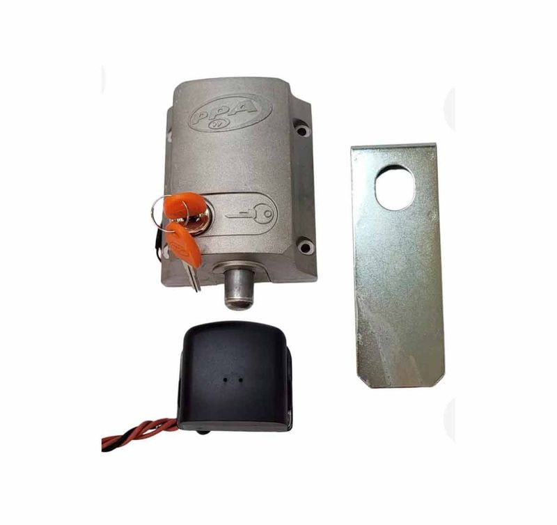 Cerradura Eléctrica Traba Electromagnética Porton Ppa Dog