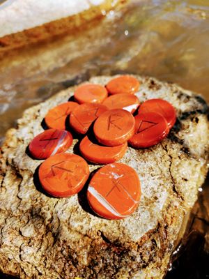 Red Jasper Runestones