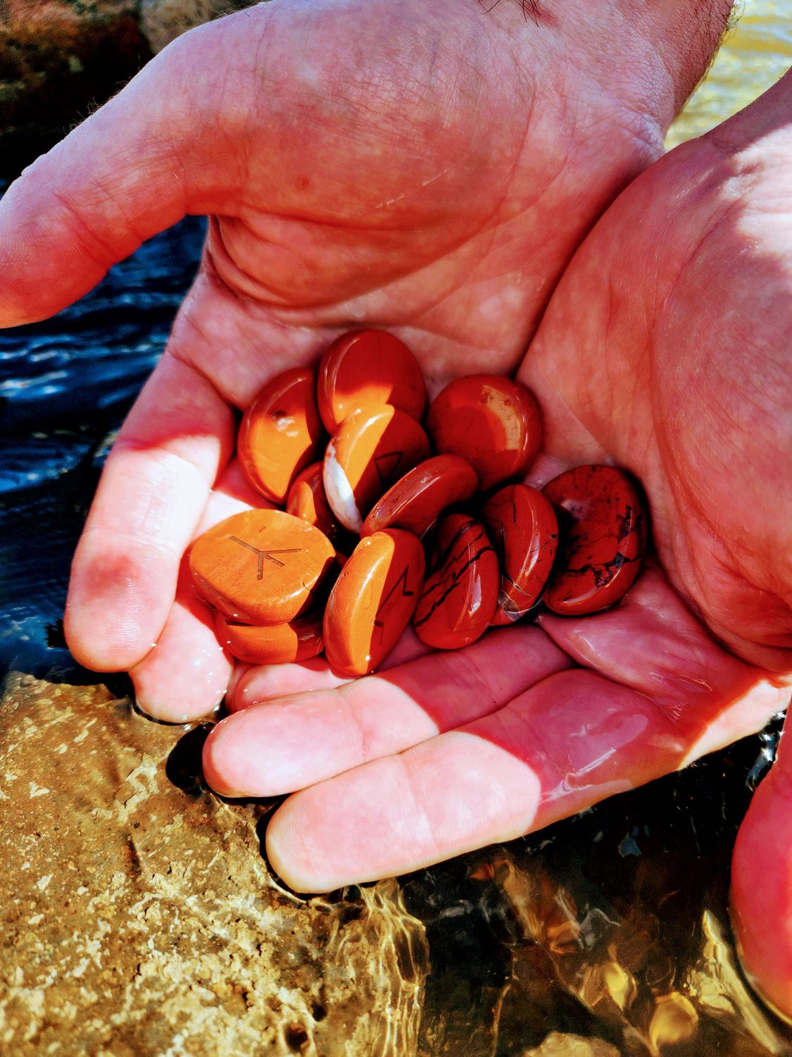 Red Jasper Runestones