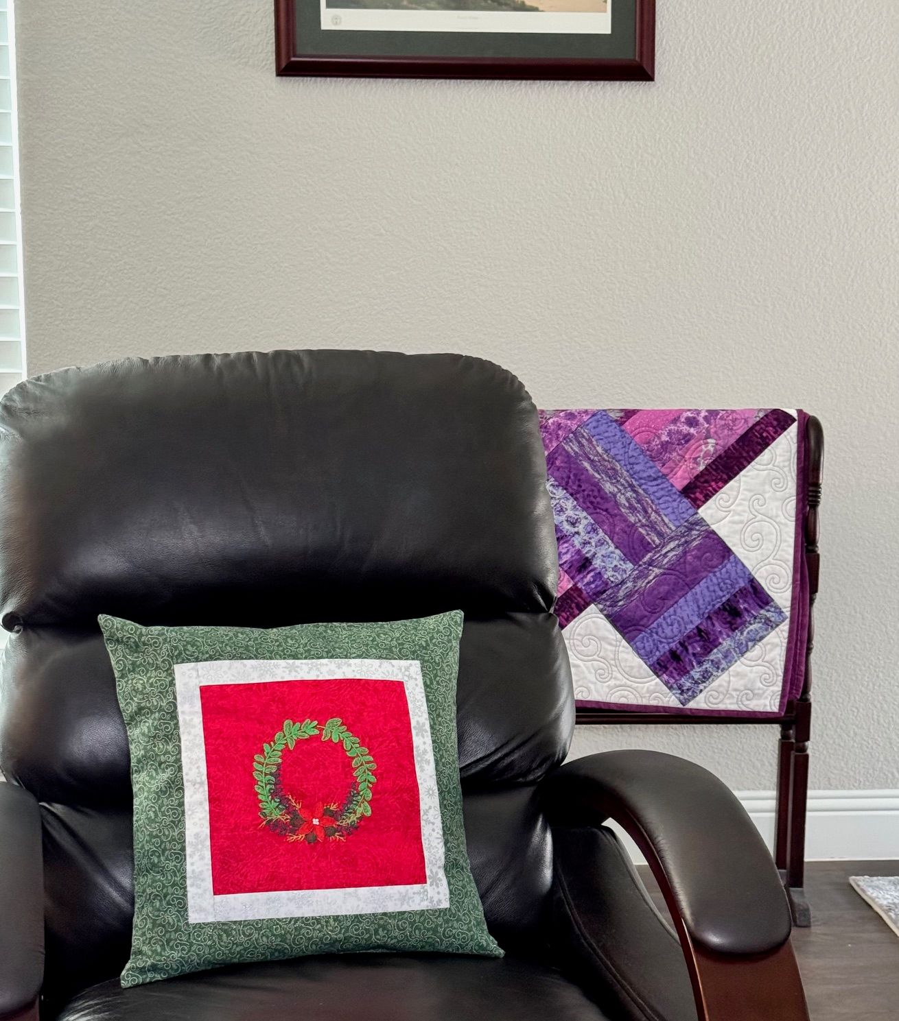 Christmas Wreath  Pillow