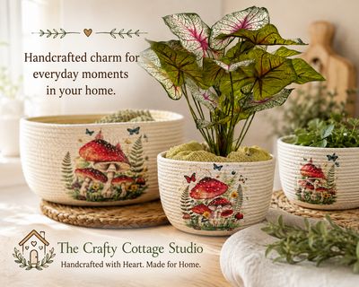 Rope Bowls &amp; Planter Bowls
