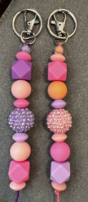 Colorful &amp; Everyday Keychains &amp; Charms
