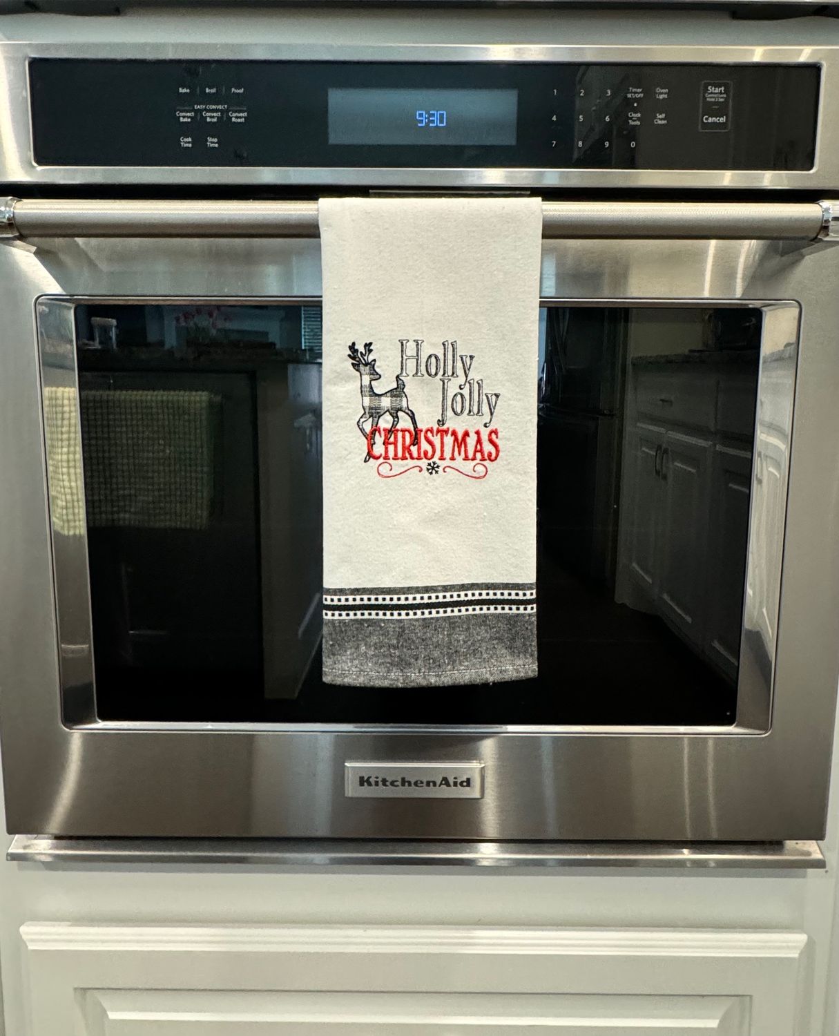 Holly Jolly Christmas Kitchen Towel