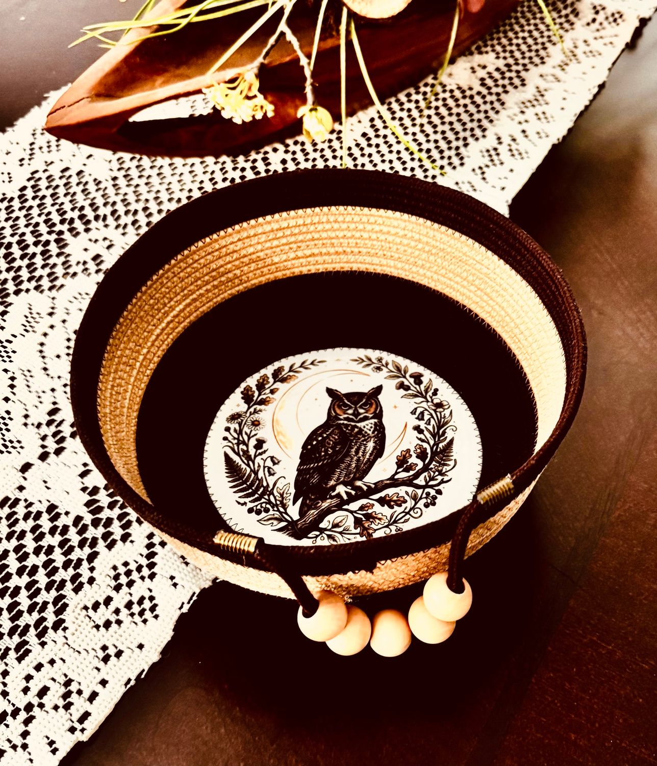 Owl Rope Bowl