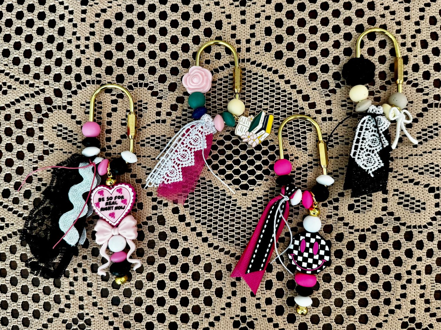Beaded Keychains &amp; Bag Charms