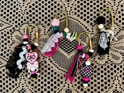 Beaded Keychains & Bag Charms
