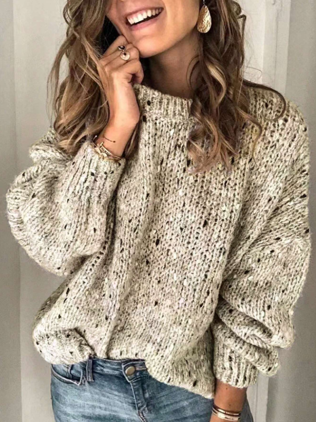 Lantern Sleeve Pullover