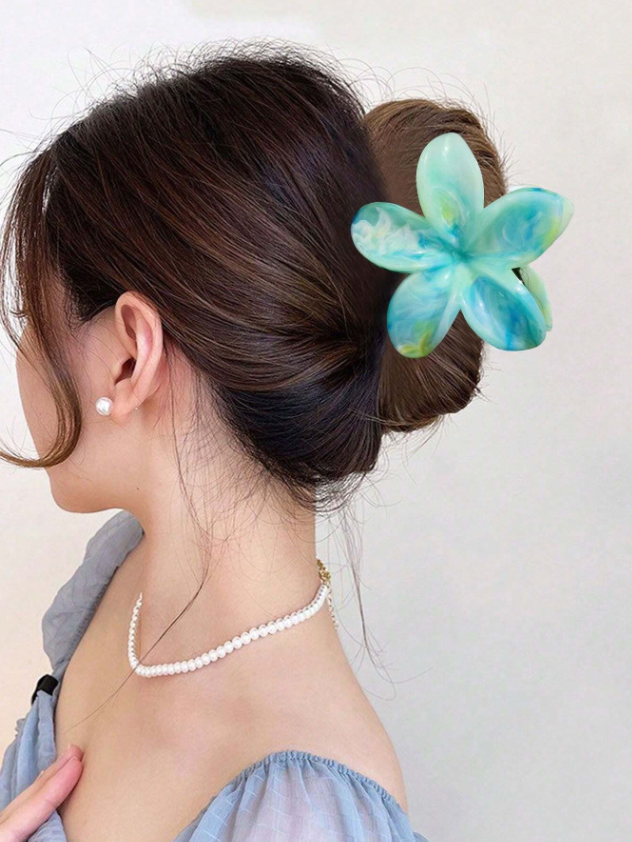Plumeria Hair Claw